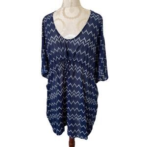 Merona Drawstring Waist Swim Cover Up Large